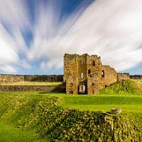 Buy canvas prints of Majestic Tynemouth Castle by Naylor's Photography