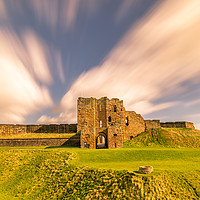 Buy canvas prints of Majestic Ruins of Tynemouth Castle  by Naylor's Photography