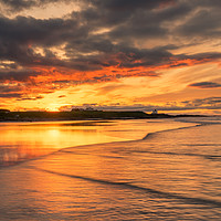 Buy canvas prints of Bamburgh Beach   by Naylor's Photography
