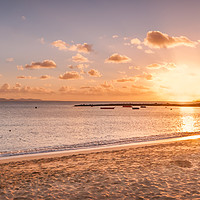 Buy canvas prints of Playa Blanca Beach Sunset by Naylor's Photography