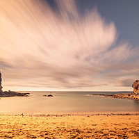 Buy canvas prints of Playa de Papagayo Slow Exposure by Naylor's Photography