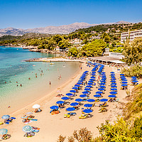 Buy canvas prints of Beautiful Beaches on Kefalonia Island by Naylor's Photography