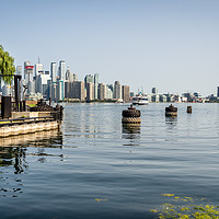 Buy canvas prints of Toronto Islands View  by Naylor's Photography