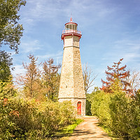 Buy canvas prints of Portrait Gibraltar Point Lighthouse by Naylor's Photography