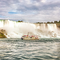 Buy canvas prints of American and Canadian Niagara Falls by Naylor's Photography