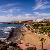 Buy canvas prints of View of La Caleta by Naylor's Photography