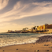 Buy canvas prints of Playa de la Enramada by Naylor's Photography