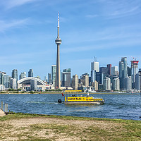 Buy canvas prints of Toronto Island Taxi ! by Naylor's Photography