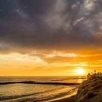Buy canvas prints of Tenerife Sun Sets by Naylor's Photography