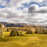 Buy canvas prints of The Castlerigg Stone Circle by Naylor's Photography