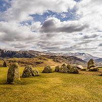 Buy canvas prints of The Castlerigg Stone Circle 2 by Naylor's Photography