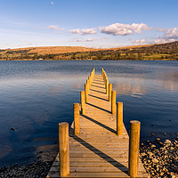 Buy canvas prints of Jetty View at Ullswater - Reuploaded by Naylor's Photography