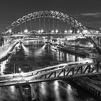 Buy canvas prints of The Toon Bridges by Naylor's Photography