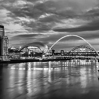 Buy canvas prints of Night on the Quayside by Naylor's Photography