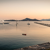 Buy canvas prints of Docking at Naxos port by Naylor's Photography