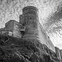 Buy canvas prints of Bamburgh Fortress by Naylor's Photography