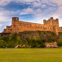 Buy canvas prints of Bamburgh Beautiful Castle by Naylor's Photography