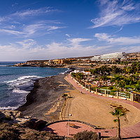 Buy canvas prints of Beautiful afternoon La Caleta by Naylor's Photography