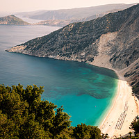 Buy canvas prints of The most beautiful Myrtos Beach by Naylor's Photography