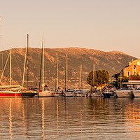 Buy canvas prints of Beautiful Bay of Fiscardo by Naylor's Photography