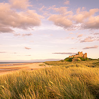 Buy canvas prints of Bamburgh Castle Historic site by Naylor's Photography