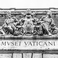 Buy canvas prints of The Vatican Museum entrance, Rome by Naylor's Photography