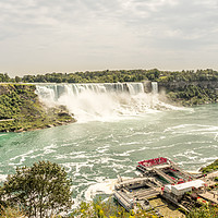 Buy canvas prints of The wonder American and Canadian Niagara Falls by Naylor's Photography