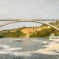 Buy canvas prints of The International Rainbow Bridge by Naylor's Photography