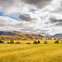 Buy canvas prints of Standing Proudly the Standing Stones by Naylor's Photography