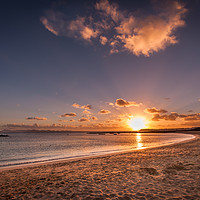 Buy canvas prints of Stunning Sunset at Playa Dorada  by Naylor's Photography