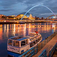 Buy canvas prints of River Tyne Cruiseboat by Naylor's Photography
