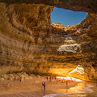 Buy canvas prints of The Benagil Cave by Naylor's Photography