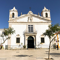 Buy canvas prints of The Igreja Matriz de Santa Maria by Naylor's Photography
