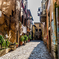 Buy canvas prints of Streets of Trastevere by Naylor's Photography