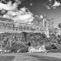Buy canvas prints of Bamburgh Castle   by Naylor's Photography