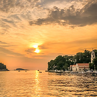 Buy canvas prints of Portrait of Cavtat  by Naylor's Photography