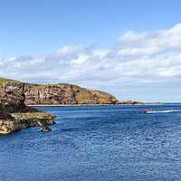 Buy canvas prints of Spectacular Saint Abbs  by Naylor's Photography