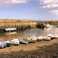Buy canvas prints of Pretty St. Abbs Harbour  by Naylor's Photography