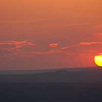 Buy canvas prints of Sunset, Hebden, North Yorkshire by Andy Beattie