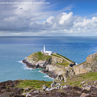Buy canvas prints of South Stack Lighthouse, Anglesey by Colin & Linda McKie
