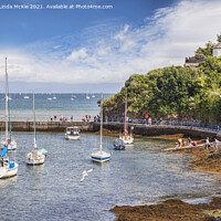 Buy canvas prints of Abersoch Harbour by Colin & Linda McKie