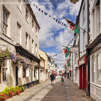 Buy canvas prints of Palace Street, Caernarfon, Gwynedd by Colin & Linda McKie