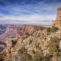 Buy canvas prints of Desert View, Grand Canyon by Colin & Linda McKie
