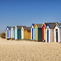 Buy canvas prints of Beach Huts, Southwold 2 by Colin & Linda McKie