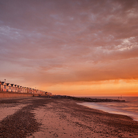 Buy canvas prints of Beach Huts, Southwold at Sunrise 4 by Colin & Linda McKie