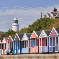 Buy canvas prints of  Southwold Seafront by Colin & Linda McKie
