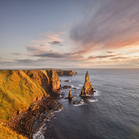 Buy canvas prints of  Stacks of Duncansby by Colin & Linda McKie