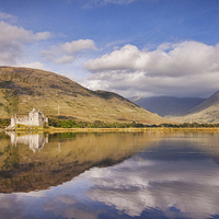 Buy canvas prints of  Kilchurn Castle and Loch Awe by Colin & Linda McKie