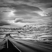 Buy canvas prints of Highway 1, North Iceland by Colin & Linda McKie