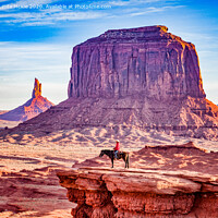 Buy canvas prints of John Ford's Point, Monument Valley by Colin & Linda McKie